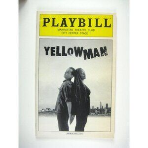 Playbill Manhattan Theatre Club Yellowman October 2002 Yellow Man Orlandersmith